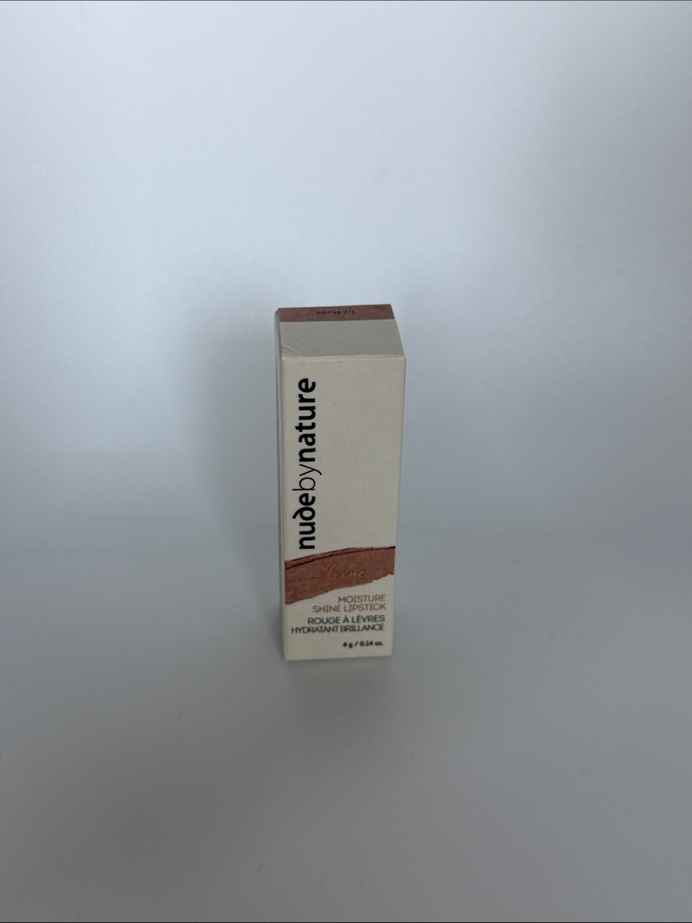 Nude by Nature Moisture Shine Lipstick - 02 Nude